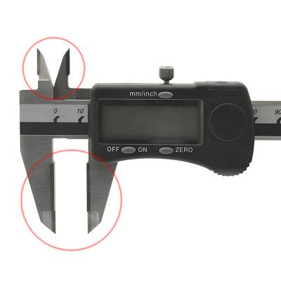 Digital skydelære 0-150x0,01 mm med hårdmetal måleflader